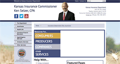 Desktop Screenshot of ksinsurance.org